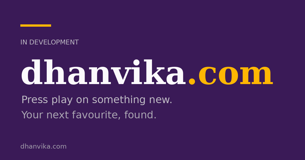 Link preview image for dhanvika.com
